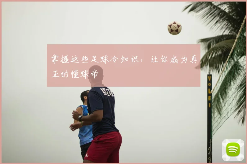 掌握这些足球冷知识,让你成为真正的懂球帝